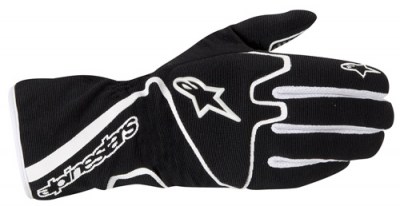GLOVES ALPINESTARS BLACK-WHITE  65